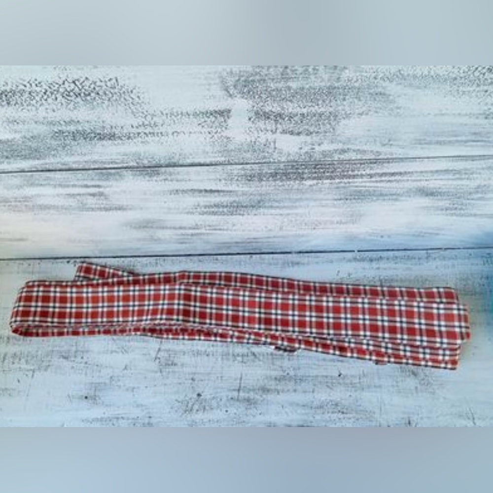*Fall Orange Plaid Ribbon - Picture 8 of 10
